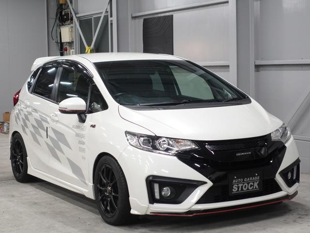 フィット ＲＳ　ＮＯＢＬＥＳＳＥフルエアロ／ＢＬＩＴＺマフラー／ＣＵＳＣＯ車高調／ＺＥＲＯＦＩＧＨＴＥＲ　ＥＣＵ＆パワーチャンバー／無限グリル／ＷｅｄｓＳｐｏｒｔ１６インチアルミ／跳上リアスポイラー（5枚目）