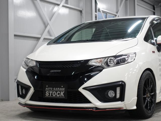 フィット ＲＳ　ＮＯＢＬＥＳＳＥフルエアロ／ＢＬＩＴＺマフラー／ＣＵＳＣＯ車高調／ＺＥＲＯＦＩＧＨＴＥＲ　ＥＣＵ＆パワーチャンバー／無限グリル／ＷｅｄｓＳｐｏｒｔ１６インチアルミ／跳上リアスポイラー（10枚目）