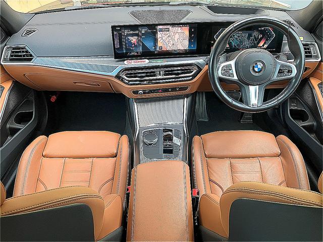 ３シリーズ ３２０ｉ　Ｍスポーツ　ＬＥＤヘッドライト・純正ナビ・バックカメラ・前後センサー・ＡＣＣ／ＬＫＡ／ＢＳＭ・シートヒーター・メモリー機能付パワーシート・Ｗエアコン・ディスプレイオーディオ・純正１８インチＡＷ・禁煙（2枚目）