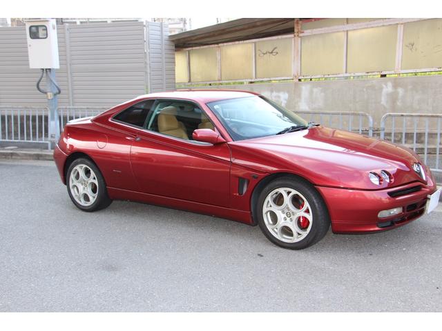 アルファGTV 3.0 V6 24V GTA用17AW コニーショック フロントパイプ マフラーOEM製 ルーフライナーABCピラー張替え 外リアスポイラー 外キーレス 外シフトノブ HIDヘッドライト(2枚目)