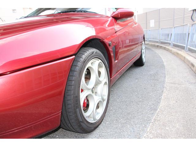 アルファGTV 3.0 V6 24V GTA用17AW コニーショック フロントパイプ マフラーOEM製 ルーフライナーABCピラー張替え 外リアスポイラー 外キーレス 外シフトノブ HIDヘッドライト(7枚目)