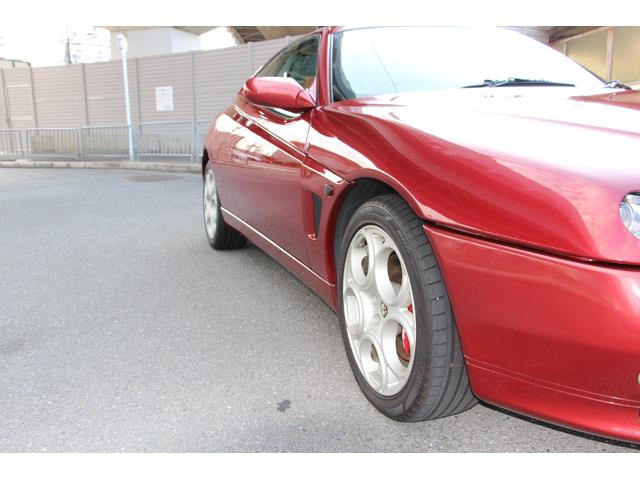 アルファGTV 3.0 V6 24V GTA用17AW コニーショック フロントパイプ マフラーOEM製 ルーフライナーABCピラー張替え 外リアスポイラー 外キーレス 外シフトノブ HIDヘッドライト(8枚目)