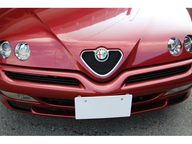 アルファGTV 3.0 V6 24V GTA用17AW コニーショック フロントパイプ マフラーOEM製 ルーフライナーABCピラー張替え 外リアスポイラー 外キーレス 外シフトノブ HIDヘッドライト(14枚目)