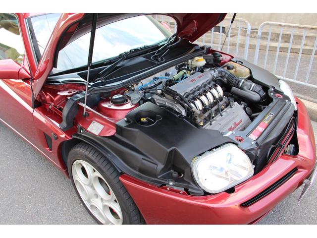 アルファGTV 3.0 V6 24V GTA用17AW コニーショック フロントパイプ マフラーOEM製 ルーフライナーABCピラー張替え 外リアスポイラー 外キーレス 外シフトノブ HIDヘッドライト(40枚目)