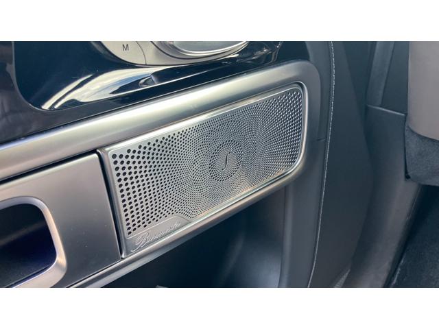 Gクラス G63 マヌファクトゥーアエディション マグノダークオリーブグリーンマットカラー ナッパレザーチタニウムグレー レーダーセーフティパッケージ ブラインドスポットアシスト シートベンチレーター 左ハンドル ブラック22インチアルミホイール(30枚目)