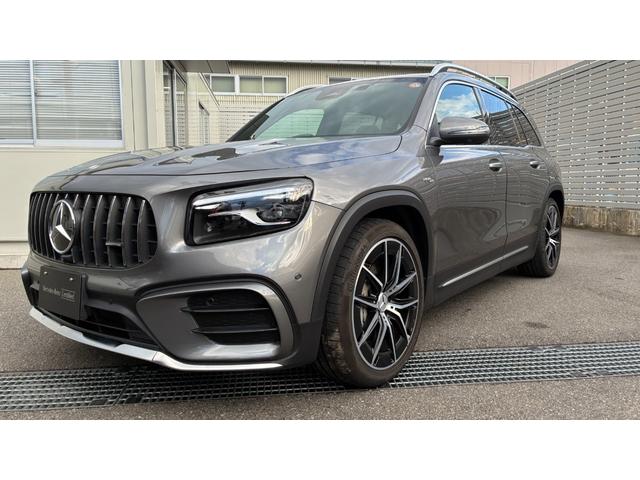 GLB GLB35 4マチック アドバンスドパッケージ マウンテングレー 運転席助手席メモリ機能付パワーシート レーダーセーフティパッケージ ブラインドスポットアシスト AMGデザインアルミホイール 3列シート HDDナビ タイプC(3枚目)