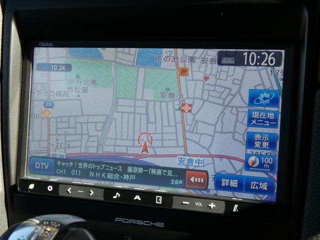 ケイマン Ｓ　黒革　シートヒーター　純正ナビ　地デジ　Ｂカメラ　ＨＩＤヘッドライト　レッドキャリパー　ＢＯＳＥサウンド　スポーツテールパイプ　純正１９インチＡＷ（ブラック）　禁煙　正規Ｄ車（9枚目）