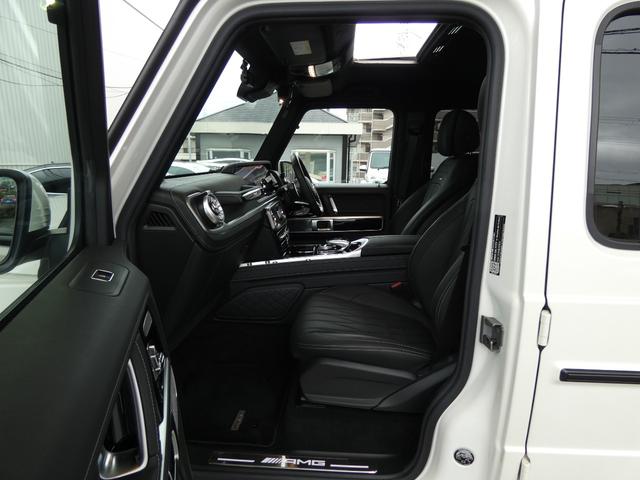 Ｇクラス Ｇ６３　ＡＭＧレザーエクスクルーシブパッケージ　黒ナッパ革　アダプティブダンピング　ＳＲ　シートヒーター　ベンチレーション　リラクゼーション　ＲＳＰ　純正ＨＤＤナビ　地デジ　全周Ｃ　ブルメスター　ＡＭＧ２０ＡＷ　禁煙　右Ｈ　正規Ｄ車（16枚目）