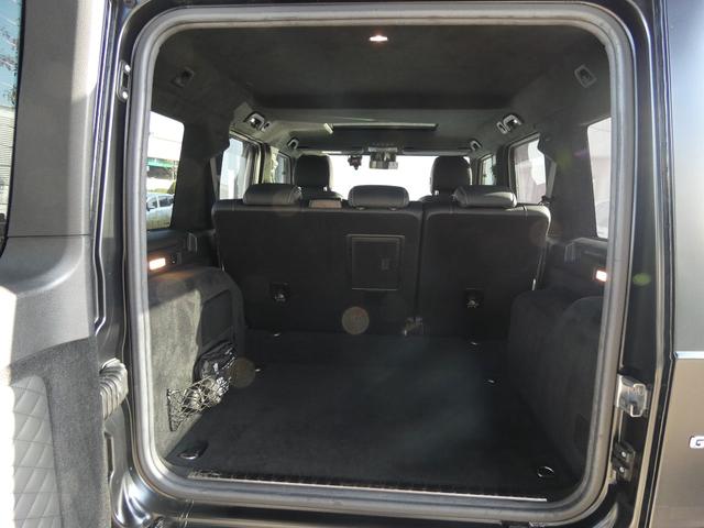 Ｇクラス Ｇ６３　ＡＭＧレザーエクスクルーシブパッケージ　黒革　アダプティブＤ　ＳＲ　エディションマットブラック仕様　シートヒーター　ベンチレーター　リラクゼーション　ＲＳＰ　純正ナビ　地デジ　全周カメラ　ブルメスター　ＡＭＧ２２ＡＷ　禁煙　右Ｈ　正規Ｄ車（19枚目）