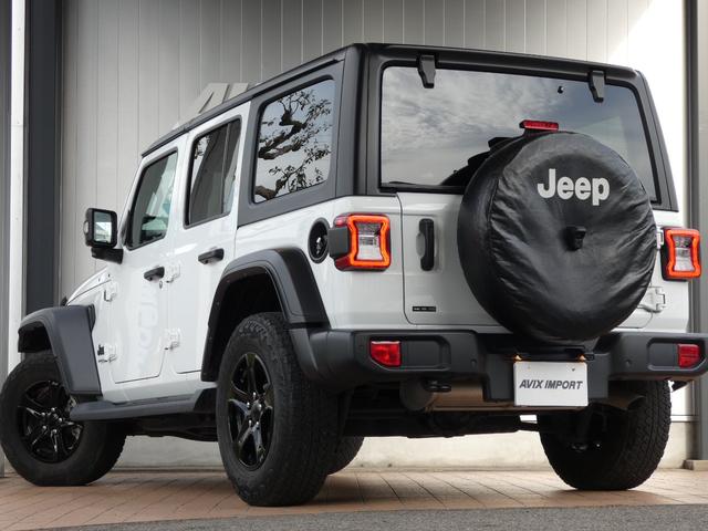 ジープ・ラングラーアンリミテッド スポーツアルティテュード 限定300台 ブラックインテリア 純正ナビ LED ACC Bカメラ AppleCarPlay 純正17AW 禁煙 下取車 正規D車(2枚目)