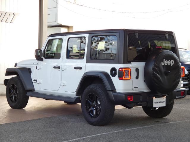 ジープ・ラングラーアンリミテッド スポーツアルティテュード 限定300台 ブラックインテリア 純正ナビ LED ACC Bカメラ AppleCarPlay 純正17AW 禁煙 下取車 正規D車(39枚目)