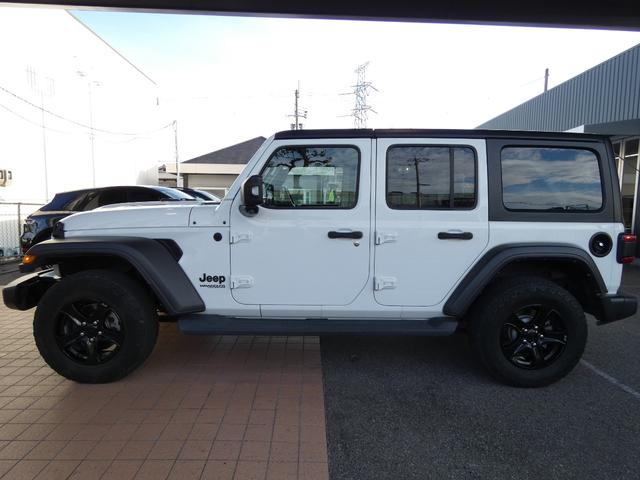 ジープ・ラングラーアンリミテッド スポーツアルティテュード 限定300台 ブラックインテリア 純正ナビ LED ACC Bカメラ AppleCarPlay 純正17AW 禁煙 下取車 正規D車(47枚目)