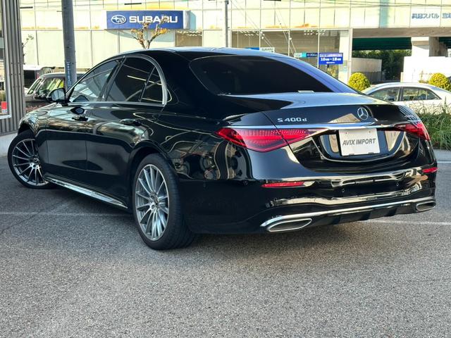 Sクラス S400d 4マチック AMGライン ベージュ革 SR レザーEXC ベーシックPKG RSP 3Dコックピット エアサス リラクゼーション LED HUD MBUXナビ 地デジ ブルメスター 全周C 20AW 右H 正規D車(17枚目)