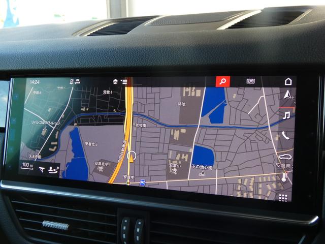 カイエン ベースグレード　黒革　ＬＥＤ　エントリーＤ　ＡＣＣ　８ＷＡＹ　前後シートヒーター　ＬＣＡ　ＬＫＡ　純正ＰＣＭナビ　全周カメラ　アップルカープレイ　電動リアゲート　純正ＲＳスパイダー２１ＡＷ　禁煙　右Ｈ　正規Ｄ車（10枚目）