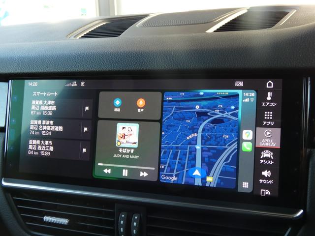 カイエン ベースグレード　黒革　ＬＥＤ　エントリーＤ　ＡＣＣ　８ＷＡＹ　前後シートヒーター　ＬＣＡ　ＬＫＡ　純正ＰＣＭナビ　全周カメラ　アップルカープレイ　電動リアゲート　純正ＲＳスパイダー２１ＡＷ　禁煙　右Ｈ　正規Ｄ車（13枚目）