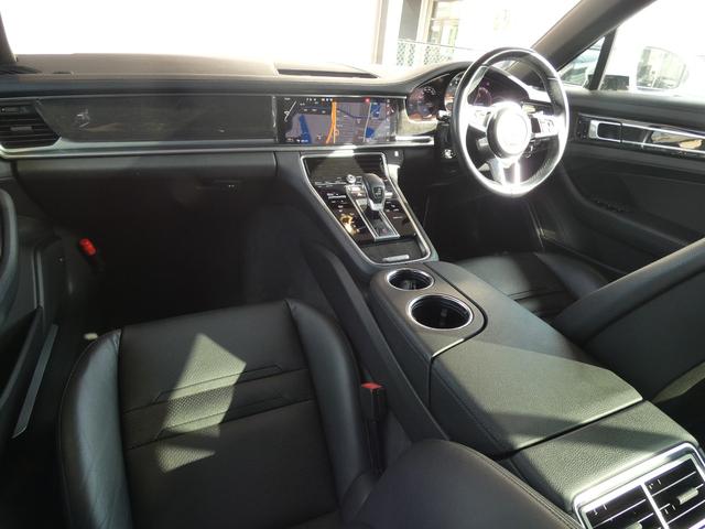 パナメーラ 4S スポーツツーリスモ 黒革 パノラマ 黒革 シートヒーター PCMナビ 全周C ACC LED PASMエアサス 4ゾーンAC BOSE エクスクルーシブデザイン21AW V6ツインターボ 禁煙 右H 正規D車(8枚目)