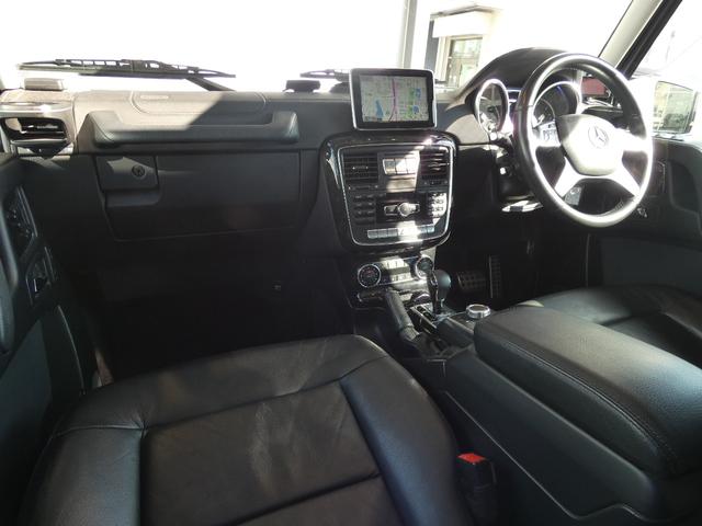 Ｇクラス Ｇ３５０ｄ　ヘリテージエディション仕様　ラグジュアリーＰＫＧ　ＳＲ　黒革　テディストロニックプラス　純正ＨＤＤナビ　地デジ　Ｂカメラ　全席シートヒーター　ハーマンカードン　ブラック２０ＡＷ　禁煙　正規Ｄ車（8枚目）