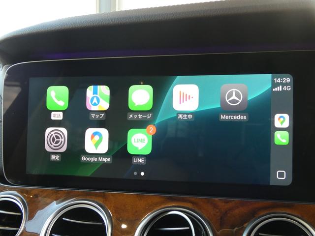 Ｅクラス Ｅ４００　４マチック　エクスクルーシブ　ベージュ革　純正ＨＤＤナビ　地デジ　アップルカープレイ　全周Ｃ　マルチビームＬＥＤ　エアサス　前後シートヒーター　アンビエントライト　純正１８ＡＷ　禁煙　下取車　正規Ｄ車（11枚目）