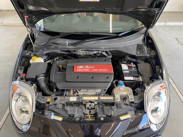 ミト スプリント ETC ドライブレコーダー ナビ 純正アルミホイール テレビ ブラウンレザーシート(27枚目)