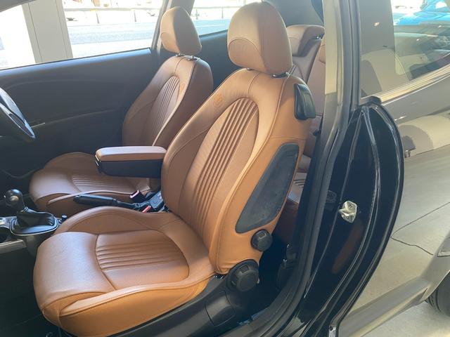 ミト スプリント ETC ドライブレコーダー ナビ 純正アルミホイール テレビ ブラウンレザーシート(28枚目)