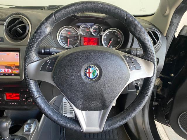 ミト スプリント ETC ドライブレコーダー ナビ 純正アルミホイール テレビ ブラウンレザーシート(35枚目)