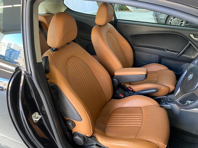 ミト スプリント ETC ドライブレコーダー ナビ 純正アルミホイール テレビ ブラウンレザーシート(79枚目)