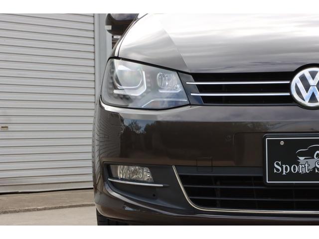 シャラン ＴＳＩ　ハイライン　Ｈレザーシート（ヒーター付）／両側パワスラ／Ｐバックドア／クルコン／ナビ／フルセグＴＶ／Ｂｌｕｅｔｏｏｔｈ対応／ＵＳＢ接続可／ＤＶＤ／ＣＤ再生可／ＥＴＣ／Ｐシート／パドルシフト／スマートキー２本（9枚目）