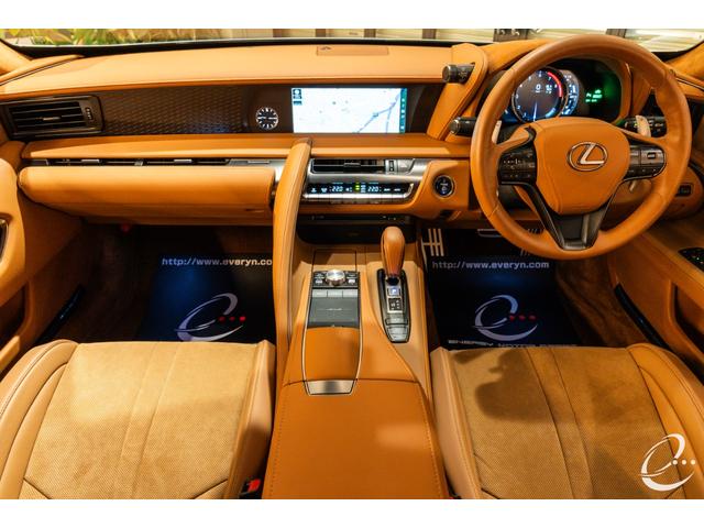 ＬＣ ＬＣ５００ｈ　Ｓパッケージ　マークレビンソン　カーボンルーフ　シートエアコン　ステアリングヒーター　カーボンスカッフプレート　３眼フルＬＥＤヘッドライト　ポリッシュホイール（2枚目）
