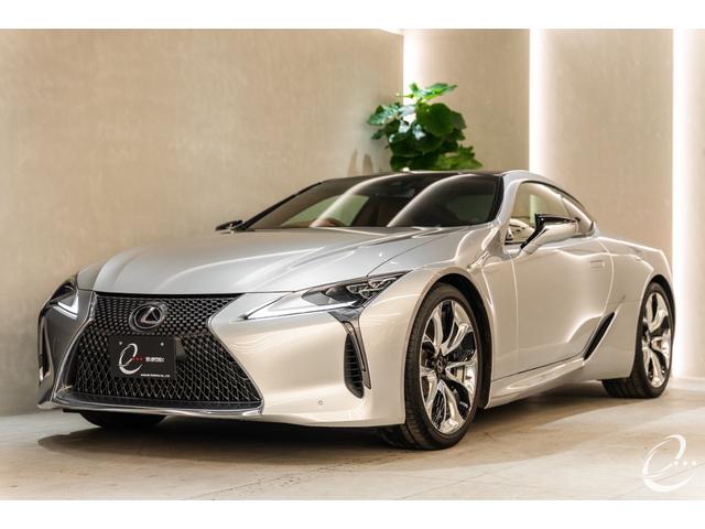 ＬＣ ＬＣ５００ｈ　Ｓパッケージ　マークレビンソン　カーボンルーフ　シートエアコン　ステアリングヒーター　カーボンスカッフプレート　３眼フルＬＥＤヘッドライト　ポリッシュホイール（50枚目）