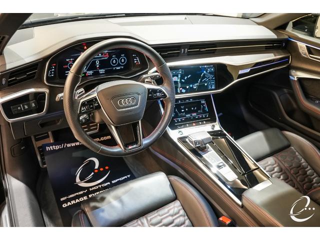 ＲＳ６アバント ベースグレード　エアサスペンション装着車　左Ｈ　ＡＫＲＡＰＯＶＩＣチタンマフラー　カーボンスタイリングＰＫＧ　パノラマサンルーフ　デコラティブパネルカーボンツイル　ＭＡＸＴＯＮｄｅｓｉｇｎフルエアロ（30枚目）