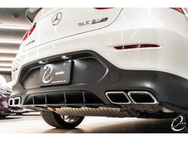 GLC GLC63 S 4マチック+クーペ OP140 VOSSEN 22インチAW カーボン&ブラックアウトラッピング スモークテールフィルム ドラレコ レーダー探知機 AMGパフォーマンスエキゾーストシステム スペーサー(71枚目)