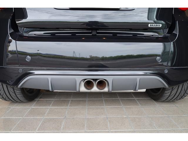 スマートフォーツーカブリオ ＢＲＡＢＵＳ　エクスクルーシブ　オープンカー、ブラバス、ブラバスエアロ、センター出しマフラー、スポーツシート、ターボ（20枚目）