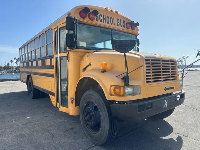 アメリカその他 　インターナショナル　ＢＬＵＥ　ＢＩＲＤ　ＢＯＤＹ　ＣＯＭＰＡＮＹ　ＳＣＨＯＯＬ　ＢＵＳ　スクールバス　キッチンカー　移動販売車　事務所　店舗にも　ナンバー取得可能　９ｍサイズ（11枚目）