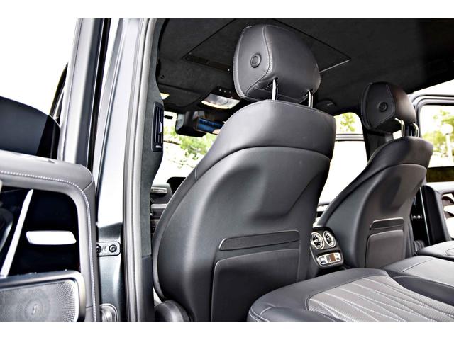 Gクラス G63 ワンオーナー  マグノナイトブラック Gマヌファクトゥーアプログラムプラス GマヌファクトゥーアインテリアP ボディ同色スペアタイヤリング マットブラック21AMG5スポークAW 電動サイドステップ(20枚目)