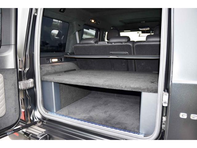 Gクラス G63 ワンオーナー  マグノナイトブラック Gマヌファクトゥーアプログラムプラス GマヌファクトゥーアインテリアP ボディ同色スペアタイヤリング マットブラック21AMG5スポークAW 電動サイドステップ(49枚目)