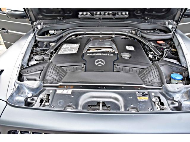 Gクラス G63 ワンオーナー  マグノナイトブラック Gマヌファクトゥーアプログラムプラス GマヌファクトゥーアインテリアP ボディ同色スペアタイヤリング マットブラック21AMG5スポークAW 電動サイドステップ(53枚目)