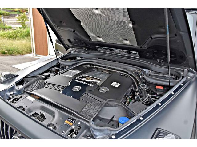 Gクラス G63 ワンオーナー  マグノナイトブラック Gマヌファクトゥーアプログラムプラス GマヌファクトゥーアインテリアP ボディ同色スペアタイヤリング マットブラック21AMG5スポークAW 電動サイドステップ(55枚目)