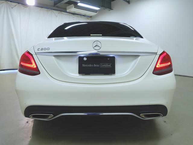 Ｃクラス Ｃ２００　アバンギャルド　ＡＭＧライン　レザーエクスクルーシブパッケージ　レーダーセーフティーパッケージ　シートヒーター　パワーシート　トランクスルー　フロアマット　コネクテッド機能　ナビ　音楽プレーヤー接続　Ｂｌｕｅｔｏｏｔｈ接続　ＴＶ（7枚目）