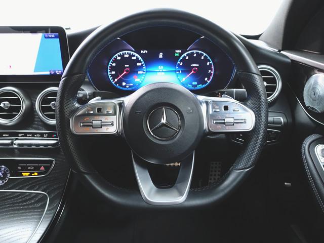 Ｃクラス Ｃ２００　アバンギャルド　ＡＭＧライン　レザーエクスクルーシブパッケージ　レーダーセーフティーパッケージ　シートヒーター　パワーシート　トランクスルー　フロアマット　コネクテッド機能　ナビ　音楽プレーヤー接続　Ｂｌｕｅｔｏｏｔｈ接続　ＴＶ（13枚目）