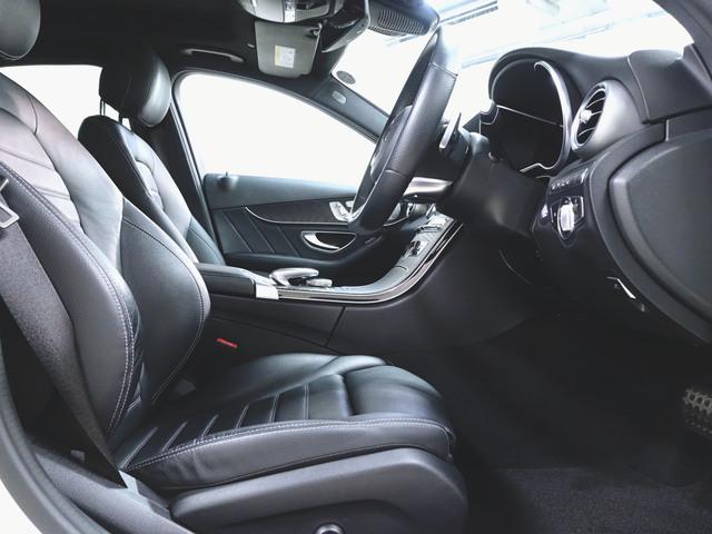 Ｃクラス Ｃ２００　アバンギャルド　ＡＭＧライン　レザーエクスクルーシブパッケージ　レーダーセーフティーパッケージ　シートヒーター　パワーシート　トランクスルー　フロアマット　コネクテッド機能　ナビ　音楽プレーヤー接続　Ｂｌｕｅｔｏｏｔｈ接続　ＴＶ（24枚目）