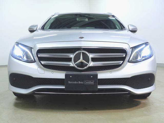 Eクラスステーションワゴン E200 ステーションワゴン アバンギャルド シートヒーター パワーシート トランクスルー フロアマット ナビ 音楽プレーヤー接続 Bluetooth接続 TV ETC LEDヘッドライト 電動リアゲート 全周囲カメラ フロントカメラ(2枚目)