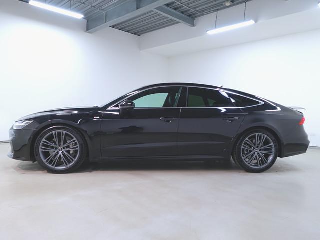 A7スポーツバック 55 TFSI クワトロ Sライン シートヒーター パワーシート トランクスルー フロアマット ナビ 音楽プレーヤー接続 Bluetooth接続 TV ETC LEDヘッドライト 電動リアゲート 全周囲カメラ フロントカメラ(4枚目)