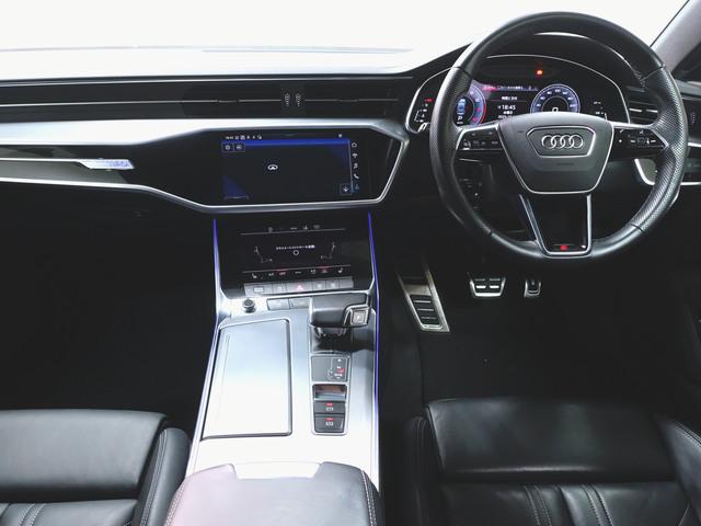 A7スポーツバック 55 TFSI クワトロ Sライン シートヒーター パワーシート トランクスルー フロアマット ナビ 音楽プレーヤー接続 Bluetooth接続 TV ETC LEDヘッドライト 電動リアゲート 全周囲カメラ フロントカメラ(12枚目)