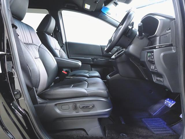 オデッセイハイブリッド e:HEVアブソルート EX ブラックエディション シートヒーター パワーシート オットマン 3列シート トランクスルー フロアマット ナビ CD 音楽プレーヤー接続 Bluetooth接続 TV DVD再生 ETC LEDヘッドライト 電動リアゲート(23枚目)