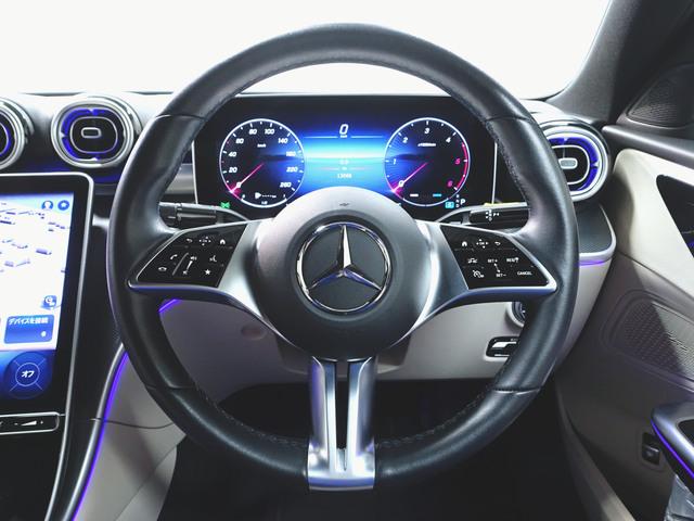 Ｃクラス Ｃ２２０　ｄ　アバンギャルド　アンビエントライトプレミアム　ベーシックパッケージ　レザーエクスクルーシブパッケージ　シートヒーター　パワーシート　トランクスルー　フロアマット　コネクテッド機能　ナビ　音楽プレーヤー接続　Ｂｌｕｅｔｏｏｔｈ接続　ＴＶ　ＥＴＣ（13枚目）