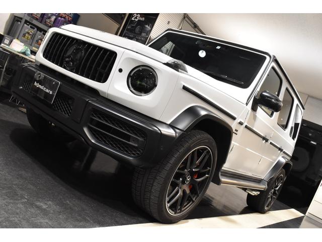Ｇクラス Ｇ６３　ＡＭＧレザーエクスクルーシブパッケージ　エディションマグノホワイト／ワンオーナー（2枚目）