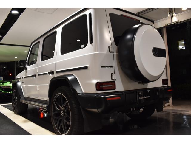 Ｇクラス Ｇ６３　ＡＭＧレザーエクスクルーシブパッケージ　エディションマグノホワイト／ワンオーナー（10枚目）