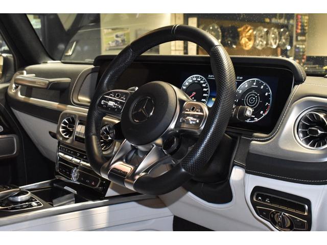 Ｇクラス Ｇ６３　ＡＭＧレザーエクスクルーシブパッケージ　エディションマグノホワイト／ワンオーナー（21枚目）
