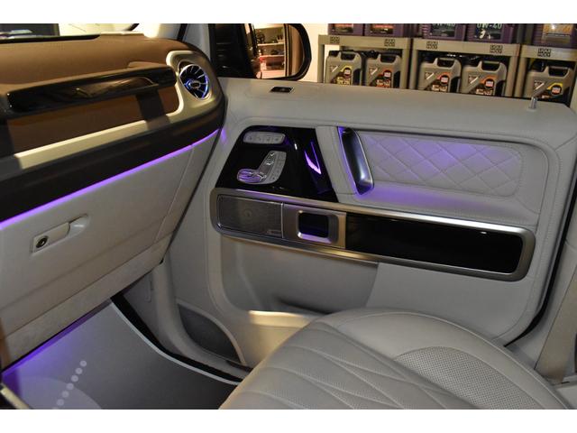 Gクラス G63 AMGレザーエクスクルーシブパッケージ レザーEXC 22AW ナイトPKG仕様 左H(24枚目)