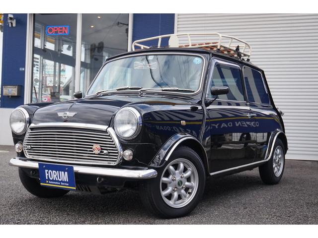 ＭＩＮＩ ラスト　ミニ　セブン　右ハンドル　ＭＴ　２００１年最終モデル　ＭＰＩ（マルチ・ポイント・インジェクション）　エアコン　３連メーター　イモビライザー搭載　正面置きラジエーター　開閉式リアクォーターガラス　センターマフラー　ルーフキャリア（3枚目）